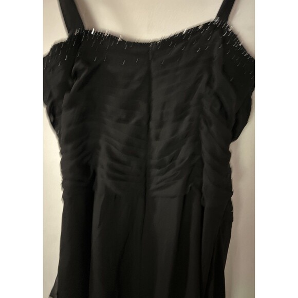 Jade By Jasmine Size U.S.A. UK18 Black. Sheer Bolero. Evening/Cocktail Dress - Picture 9 of 9